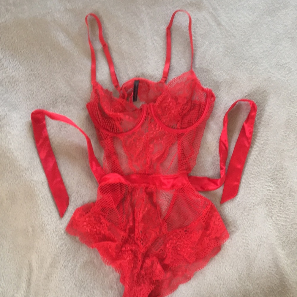 Red teddy